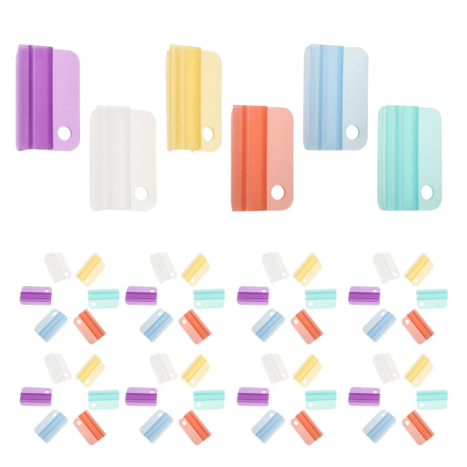 Index Tab Divider - 60 pièces, onglets en plastique pour