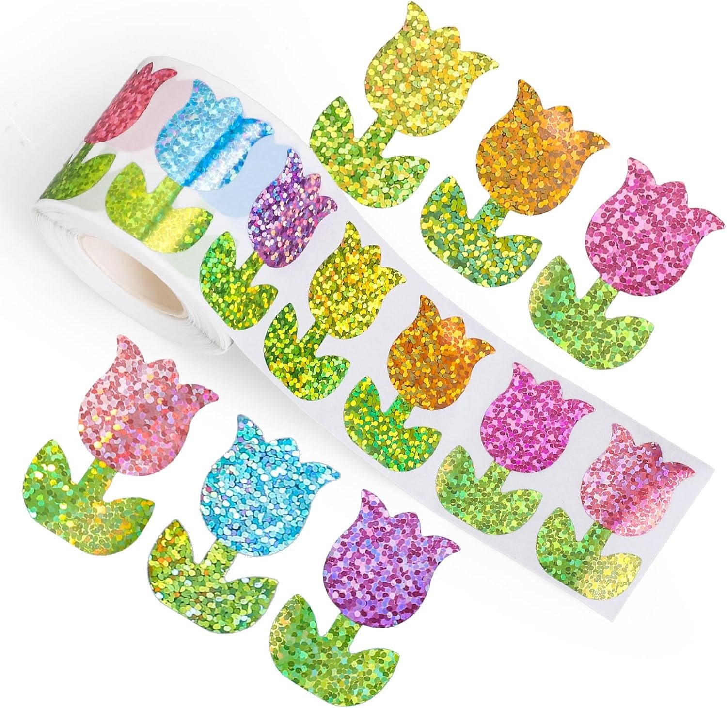 Memo Pad Sticky - Dessin animé coloré fleur décor récompense