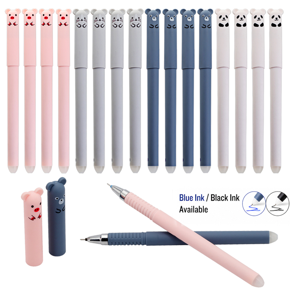 Gel Ink Pen Set - Lot de 12 stylos gel effaçables