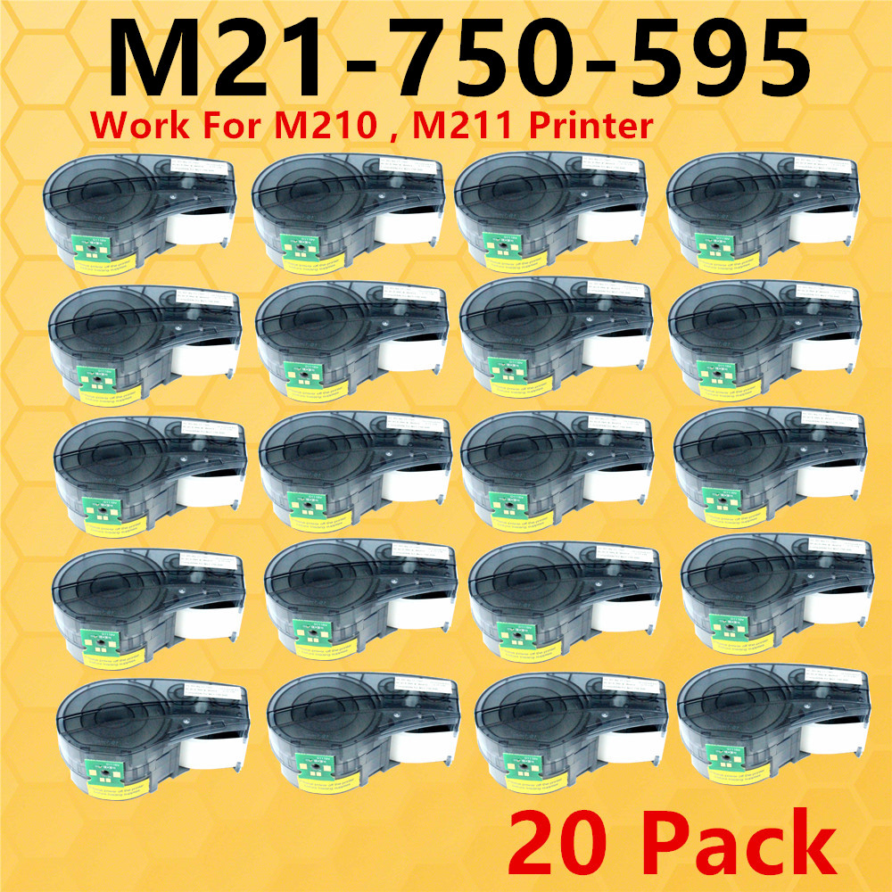Label Printer Tape - 10 ~ 20PK Nouvelle Version AVEC