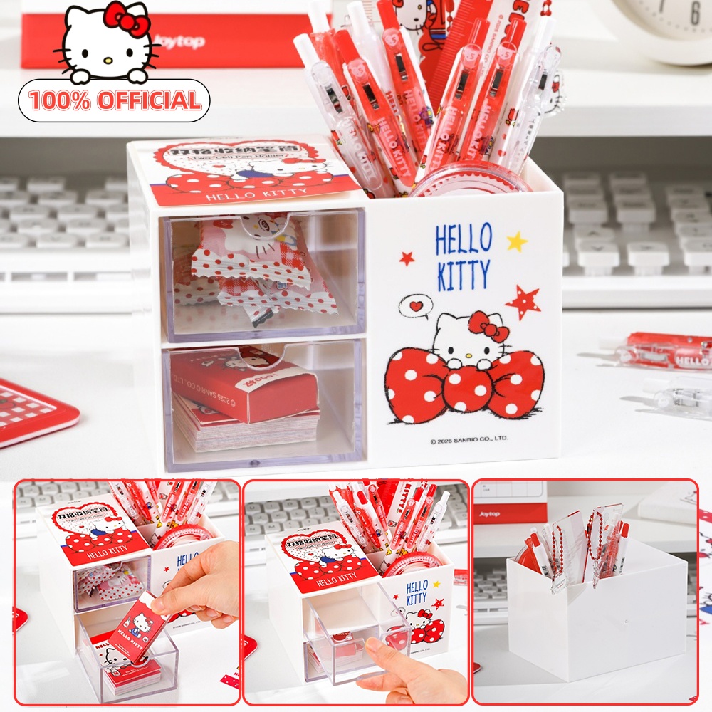 Office Supply Office Stationery Items - Porte-stylos authentique Hello Kitty Sanrio, boîte