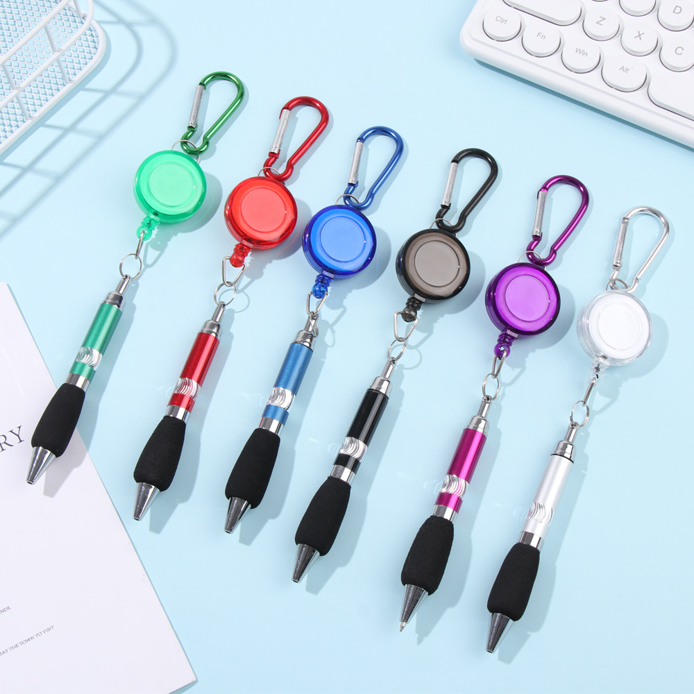 Stationery And Office Supply Chain - Corde à Bille Rétractable en Métal