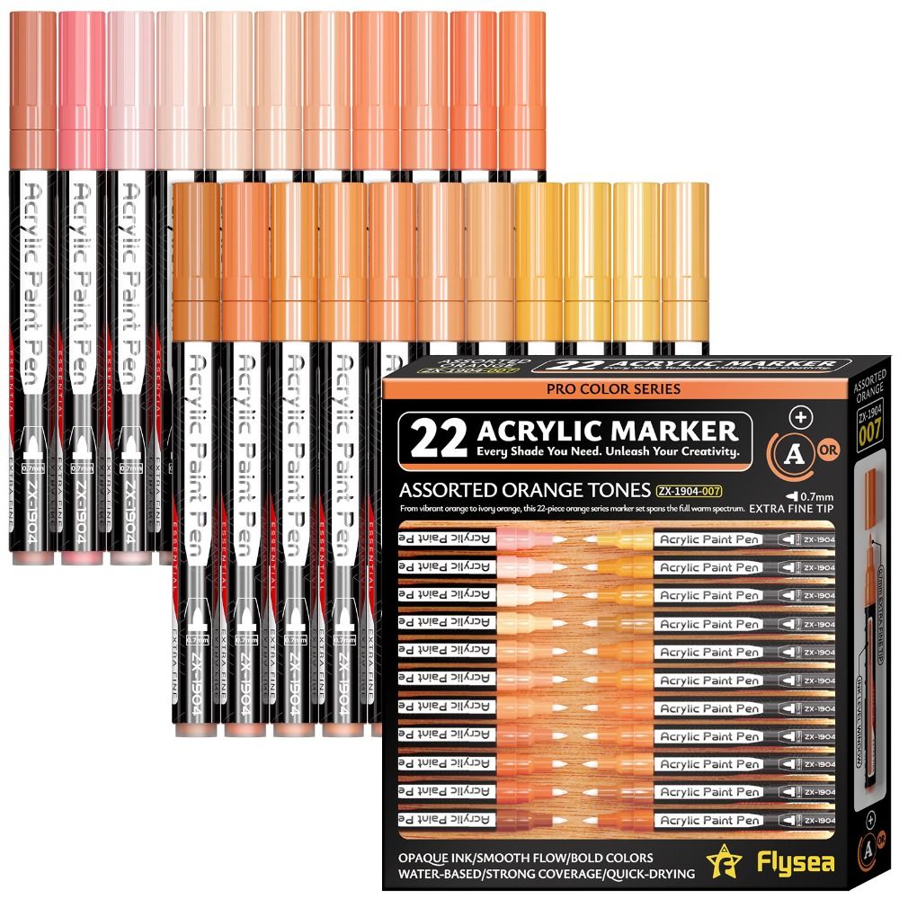 Copic Marker Classic - 22 stylos à peinture acrylique à