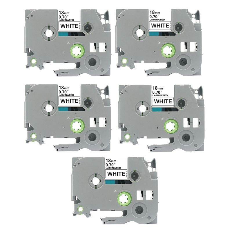 Ruban d'étiquettes TZC de 18Mm - Label Printer Tape avis et prix