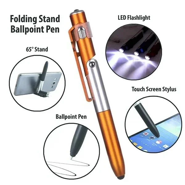 Stylo multifonction 4-en-1 : l - Stationery Supply avis et prix