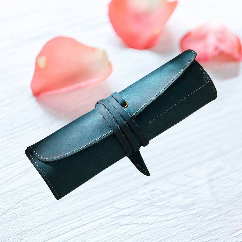 Étui à stylos vintage bleu, fa - Pen Pouch Roll avis et prix
