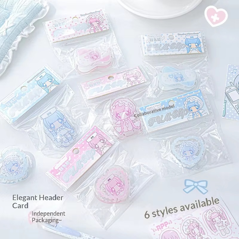 Pince à documents en acrylique - Binder Clip Assorted avis et prix