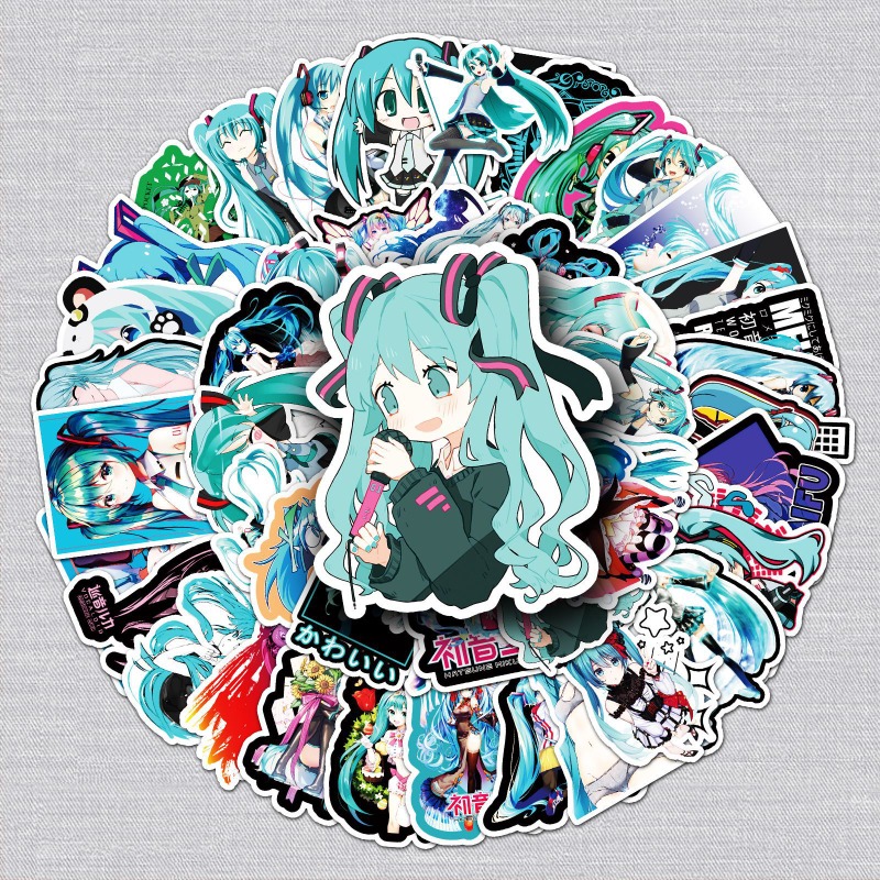 Autocollants Graffiti Hatsune  - Memo Pad Sticky avis et prix