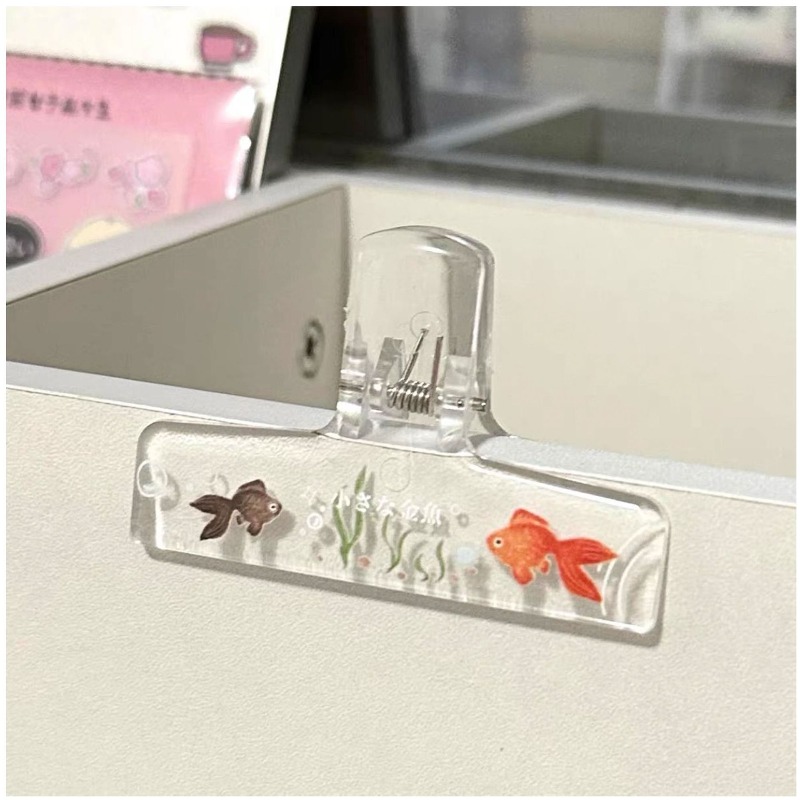 Clips de reliure en acrylique  - Binder Clip Assorted avis et prix