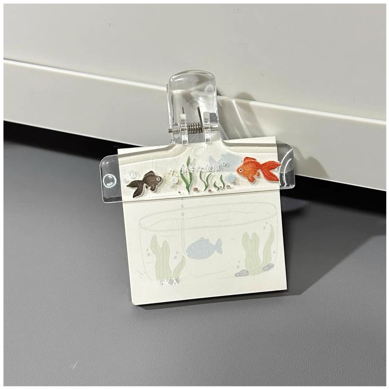 Clips de reliure en acrylique  - Binder Clip Assorted avis et prix