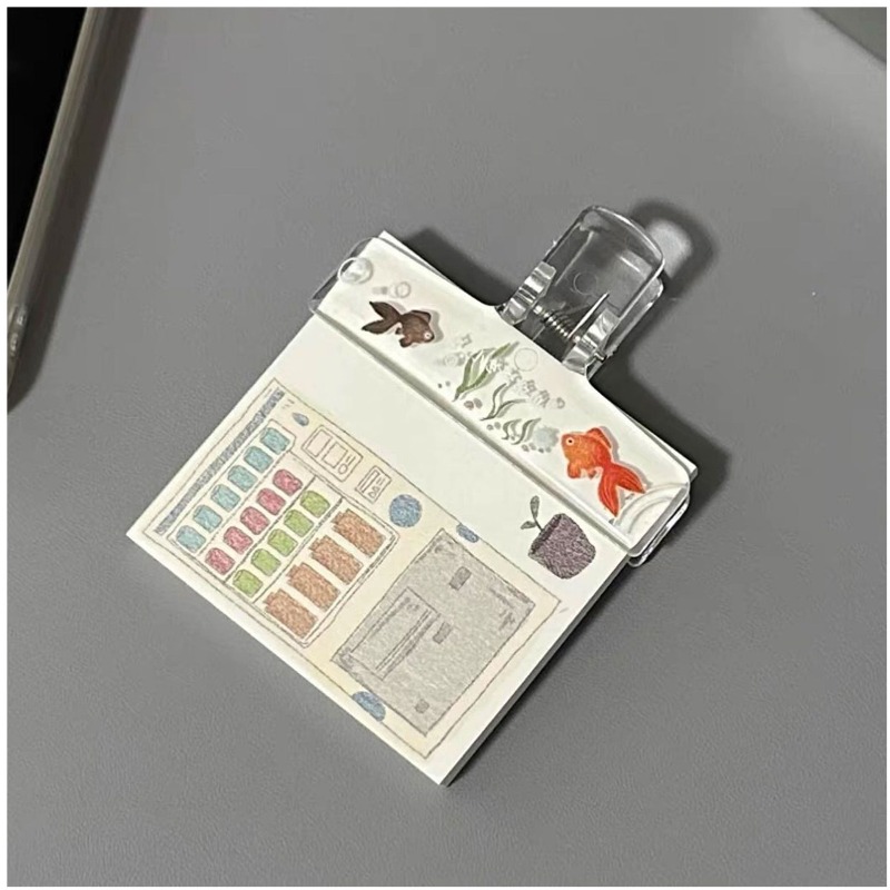 Clips de reliure en acrylique  - Binder Clip Assorted avis et prix