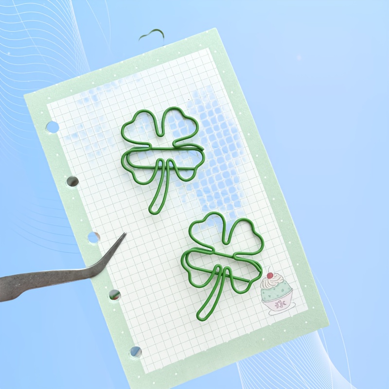 20/30/40 pièces vert trèfle à  - Binder Clip Assorted avis et prix