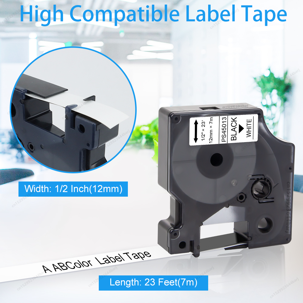 2 ~ 10PK Dymo D1 ruban 45013 p - Label Printer Tape avis et prix