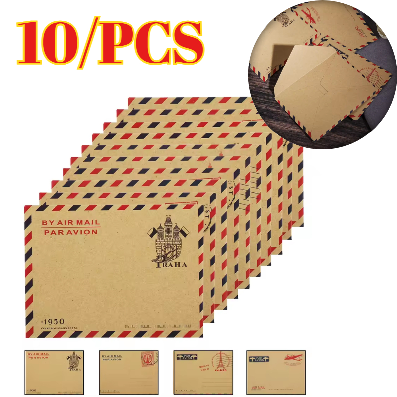 10 enveloppes rétro populaires - Letter Envelope Kraft avis et prix