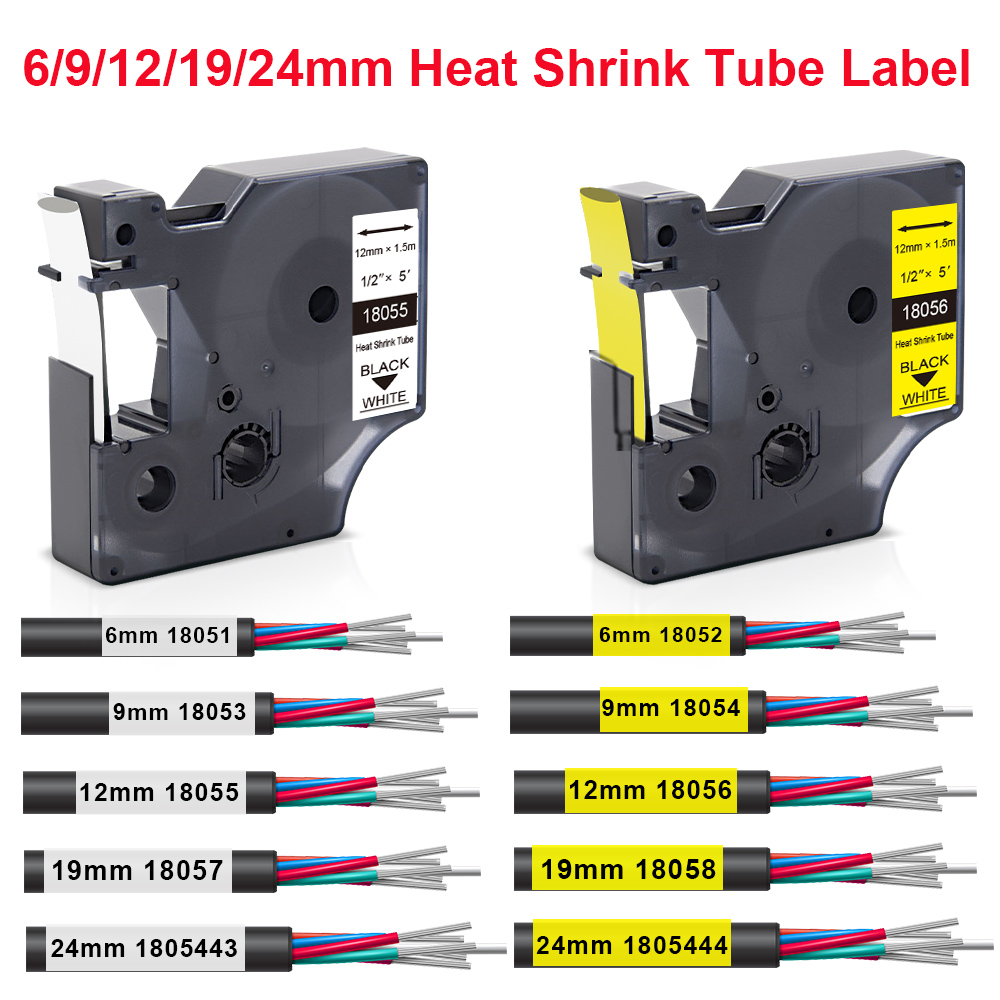 Tube thermorétractable Compati - Label Printer Tape avis et prix