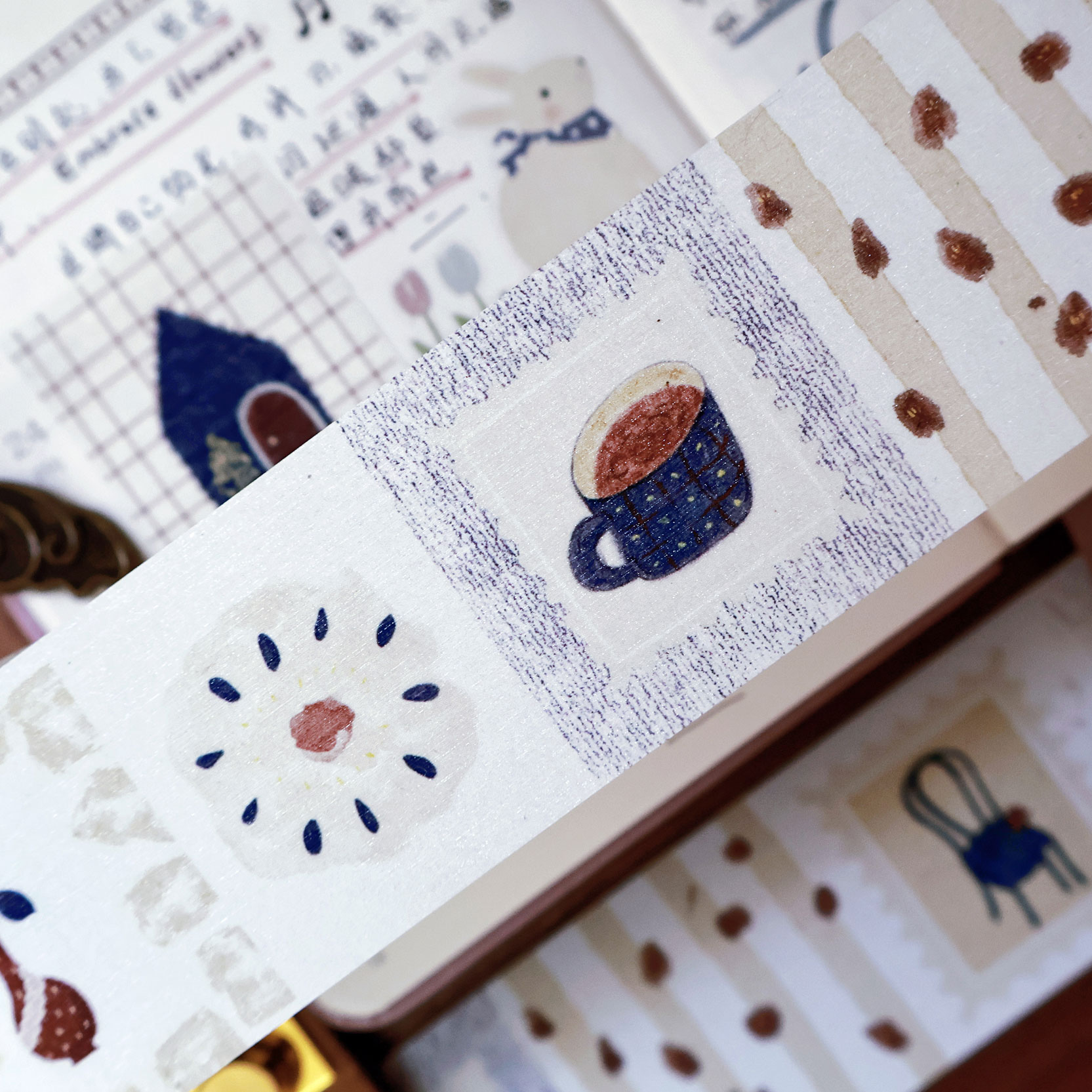 YiEr Studio Vintage vieille mé - Washi Tape Set avis et prix