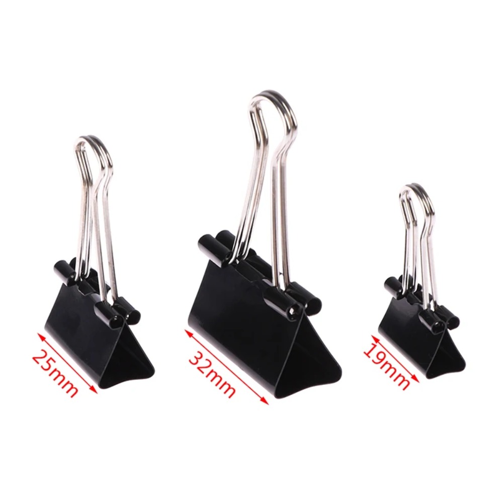 10 pinces à documents en métal - Binder Clip Assorted avis et prix