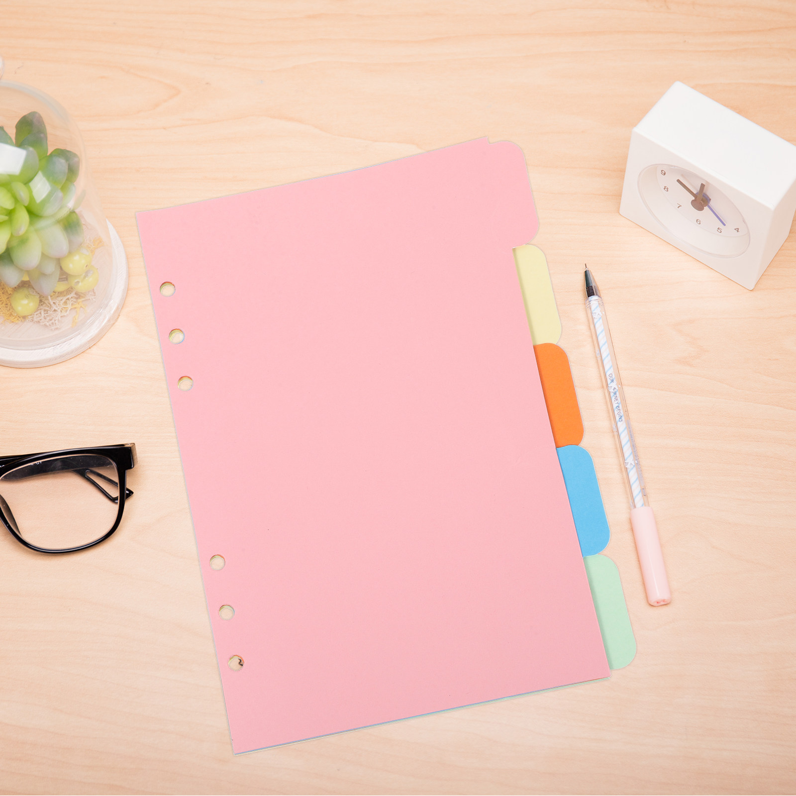 1 jeu de recharges de papier p - Index Tab Divider avis et prix